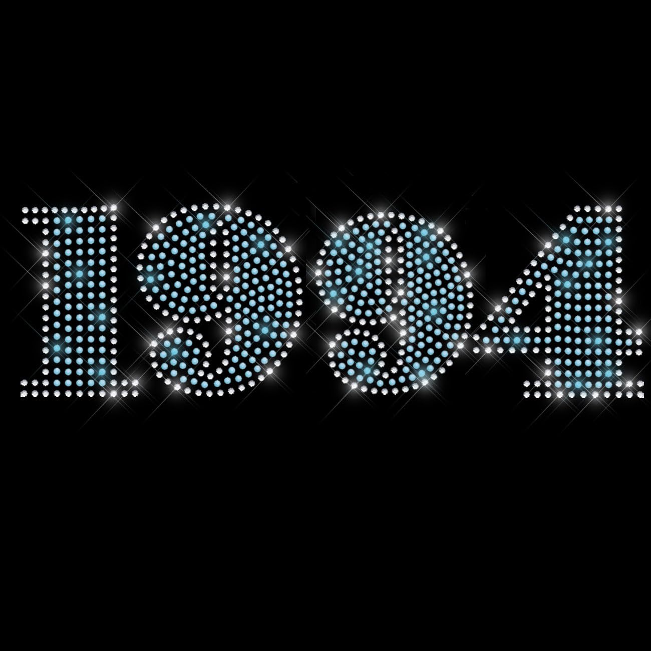 Glitzerdeals Bügelbild Strass 30. Geburtstag Jahreszahl 1994 mit Krone Strassmotiv zum Aufbügeln 30. Geburtstag Bügelmotiv Jubiläum Strass Aufbügler 30. Geburtstag