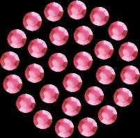 Strass Bügelbild Peace Strassmotiv zum Aufbügeln Aufbügler Peacezeichen Hotfix iron-on-rhinestone transfer Bügelmotiv Glitzer peace sign 2C